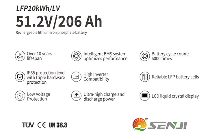 SENJI S‌J-HC-G Wall-mounted energy storage