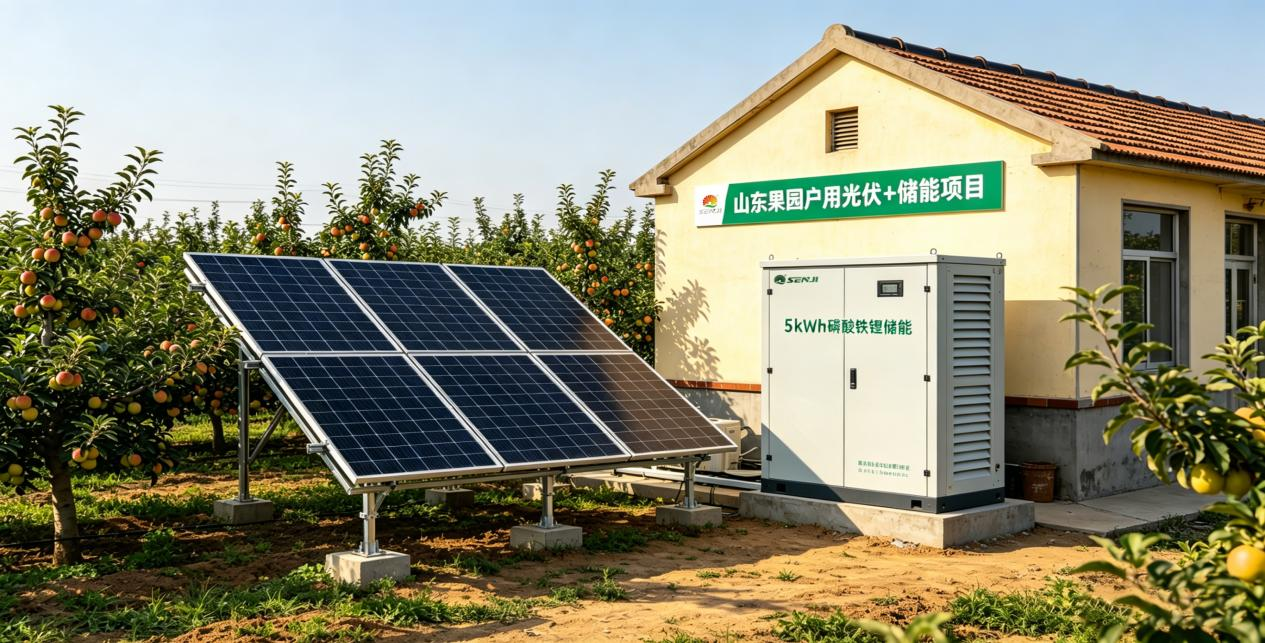 Shandong Orchard Residential PV + Energy Storage Project