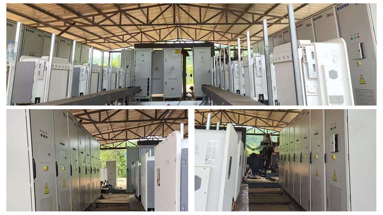 Senji Energy Storage has successfully completed a 3MW/6.3MWh solar-storage-diesel project with 24 energy storage cabinets in Myanmar.