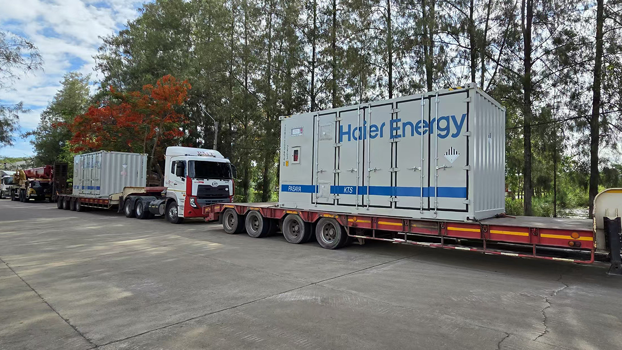 Senji Energy Storage teams up with Haier to launch a 12.5 5MW solarstorage-diesel project at PASAYA headquarters in Thailand